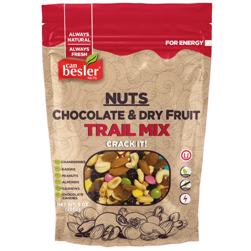 Nuts, Chocolate and Dry Fruit Trail Mix