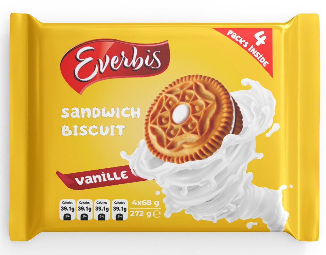 Biscuits «Everbis» with vanilla cream