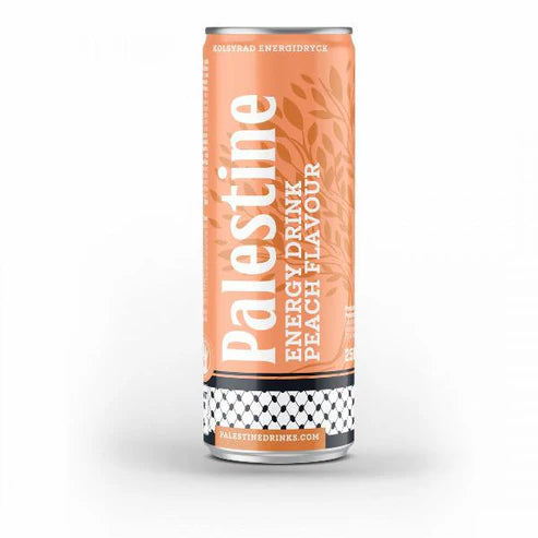 Palestine Energy Drink Peach Flavour (24 stk.)