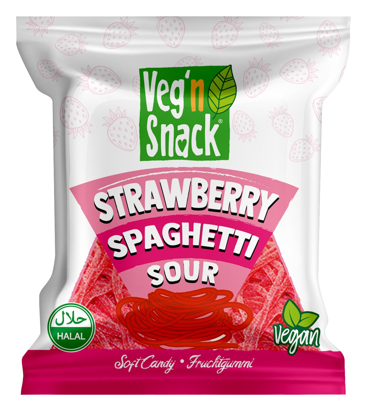 Veg'n Snack Strawberry Sour Strips