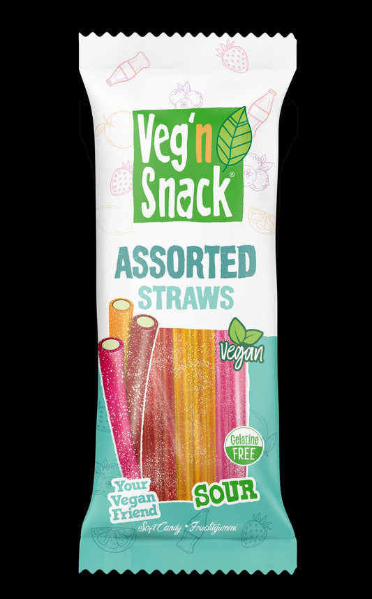 Veg'n Snack Assorted Straws