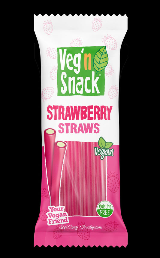 Veg'n Snack Strawberry Straws