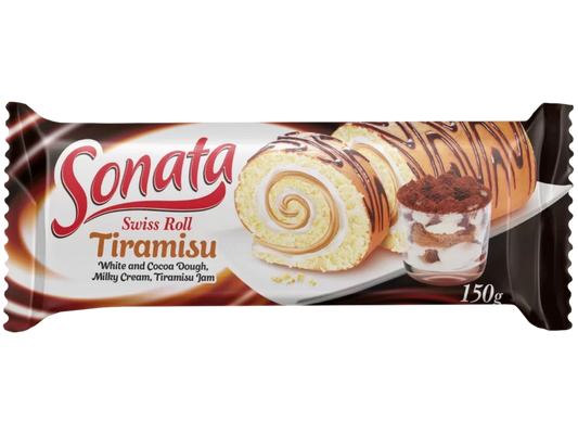 Sonata Swiss roll with Tiramisu