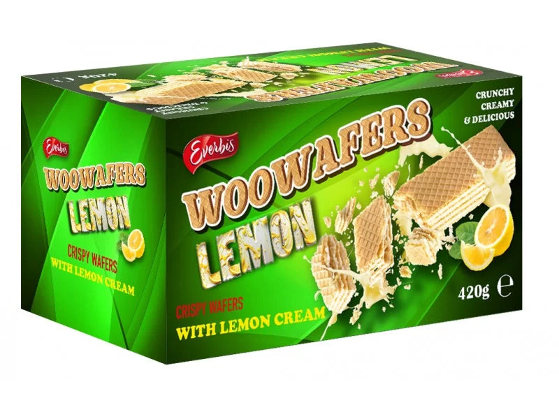 Wowafers with Lemon 420g Box